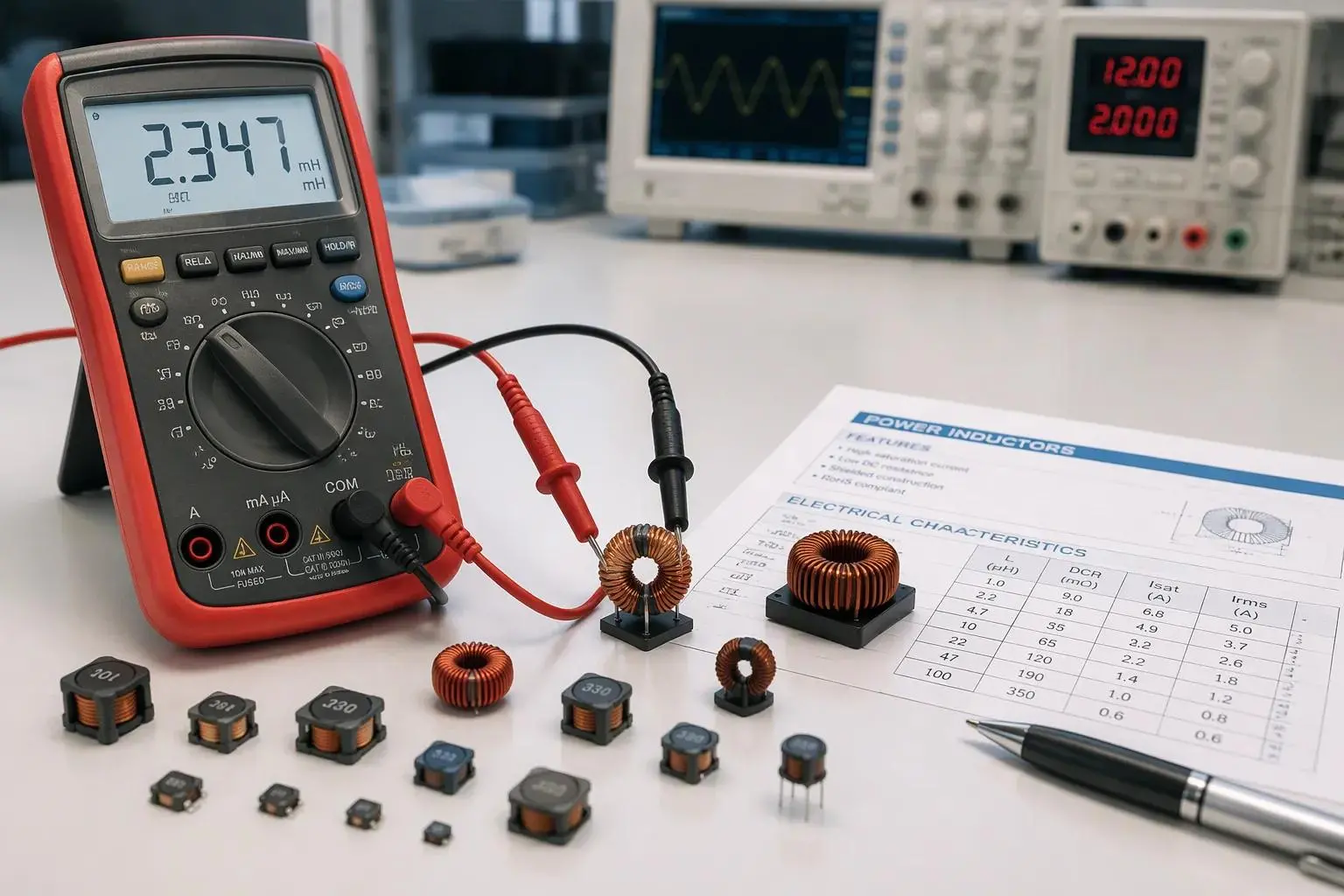 OEM/ODM インダクタを注文する際に指定する主要な電気パラメータ